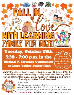 FALL IN LOVE WITH LEARNING - FAMILY NIGHT